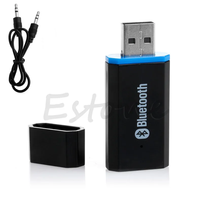 Беспроводной Bluetooth USB приемник 3 5 мм аудио Музыка автомобильный адаптер Aux