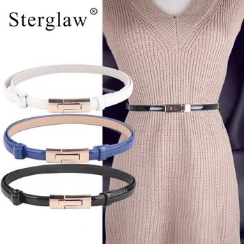 

100x1.4cmSummer designer ladies crystal buckle Slimming Belts for women dresses Modeling belt female strap cinturones mujer A115