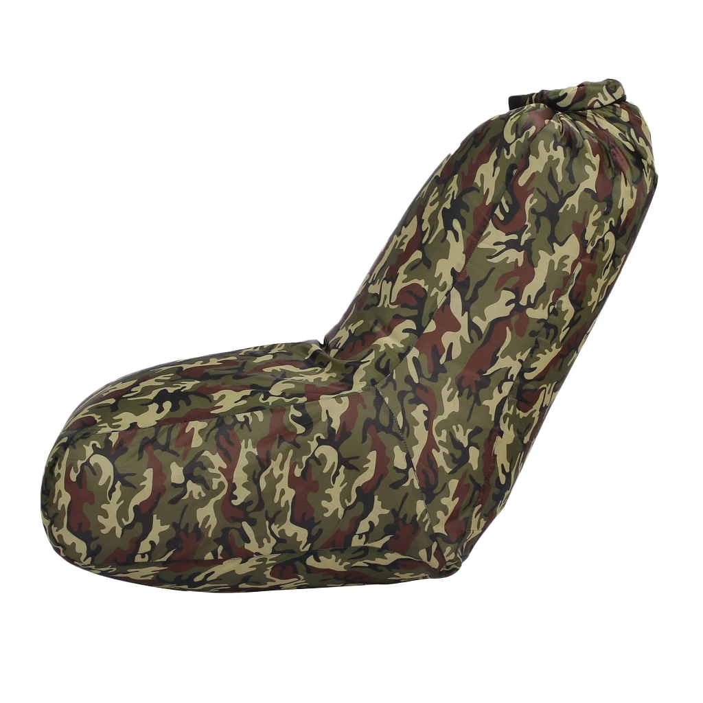 Портативный надувной шезлонг диван воздуха диван кровать стул для кемпинга пляж путешествия - Цвет: Camo