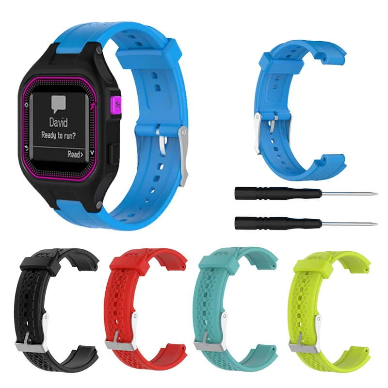 Cinturino cinturino in Silicone per Garmin Forerunner 25 GPS Running Sports  Watch donna uomo cinturino di ricambio|Smart Accessories| - AliExpress