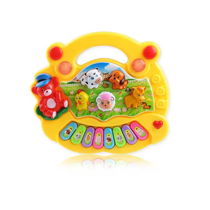  Baby Kids Musical Educational Piano Animal Farm Developmental Music Toys for Children Gift FJ88