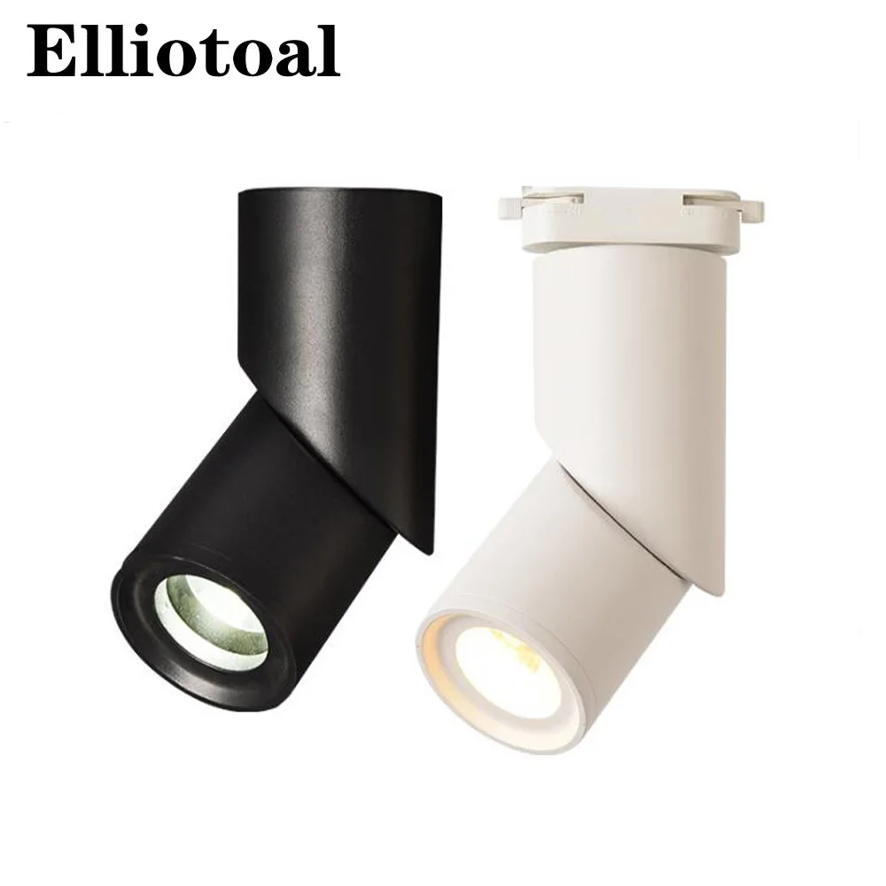 

Cylindrical Creative Track Light 3W 5W 7W 12W Clothing Store Spotlight Background Wall Mounted Spotlight