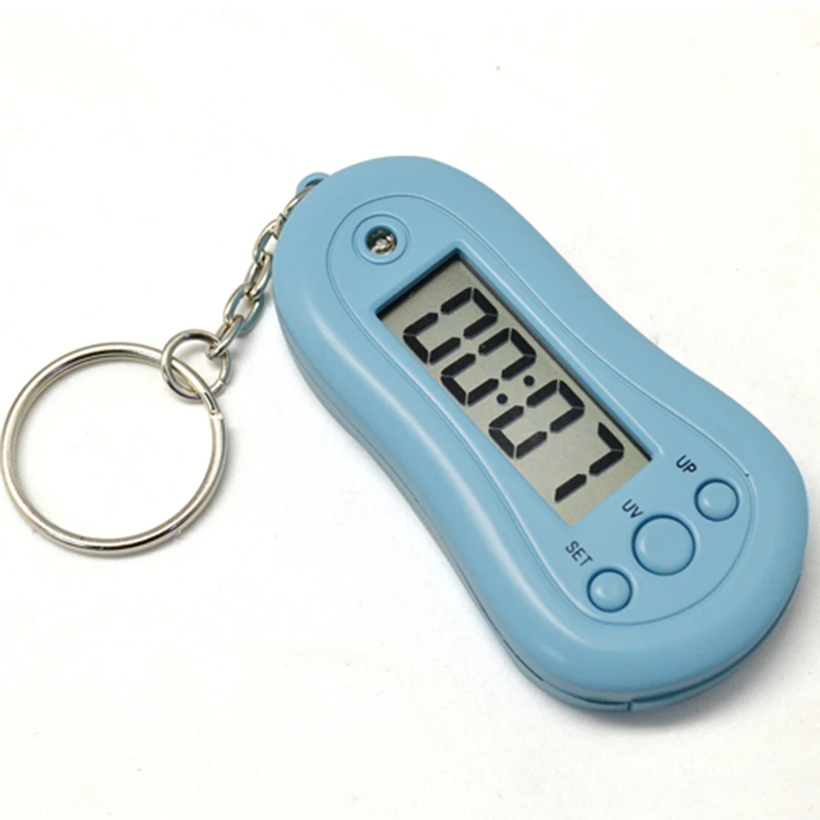 

Portable Fashion BLUE UV detector UV meter with keychain time display wholesale dropshipping