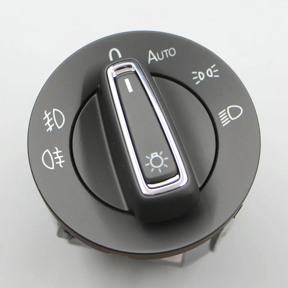 Comprar Aplicar al interruptor automático del faro del cromo del OEM para MK7 golf 7 RLINE tizan L Touran L 5GG 941 431 D 5GG9941431D
