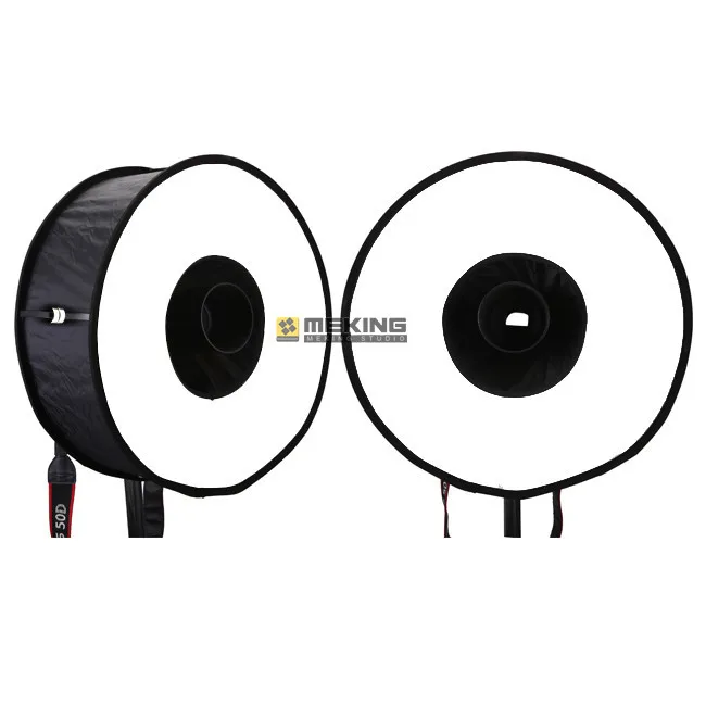 Софтбокс Meking Ring для кольцевой софтбокс Speedlight 45 см складной Difusor Macro Shoot Canon Nikon Yongnuo