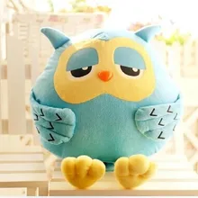 Чучело 45 см зеленый сова милые плюшевые игрушки сова кукла подарок W3038