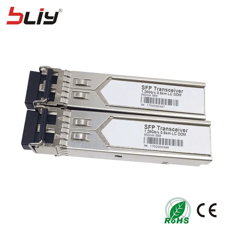 1.25 г мини-модуль sfp GBIC Трансивер двойное волокно многооконный режим 0.6 км 1000 м