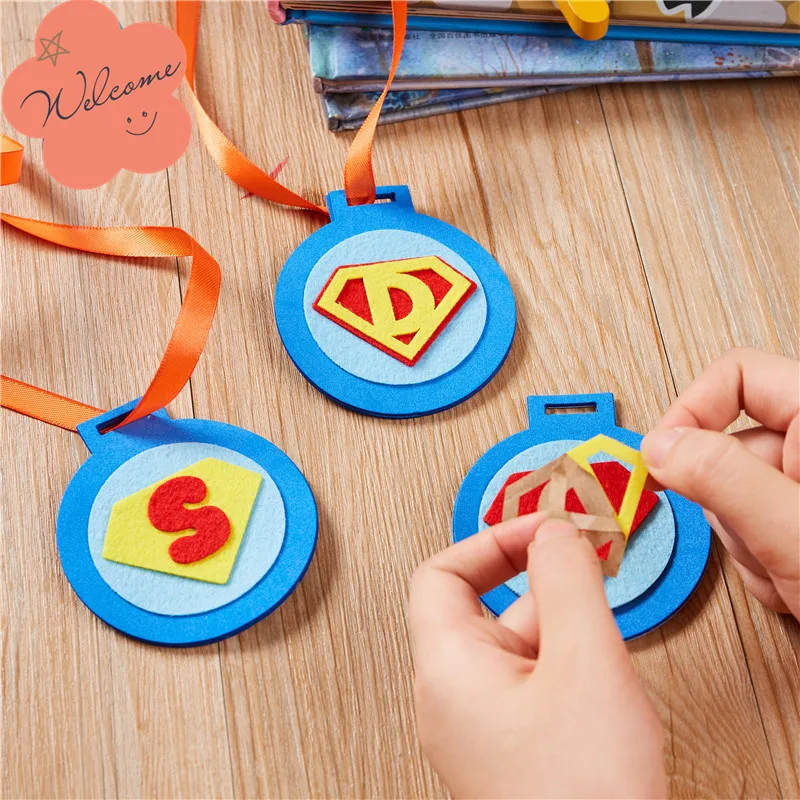 Для детского рукоделия Dad's медаль игрушки ручной работы искусство для сада