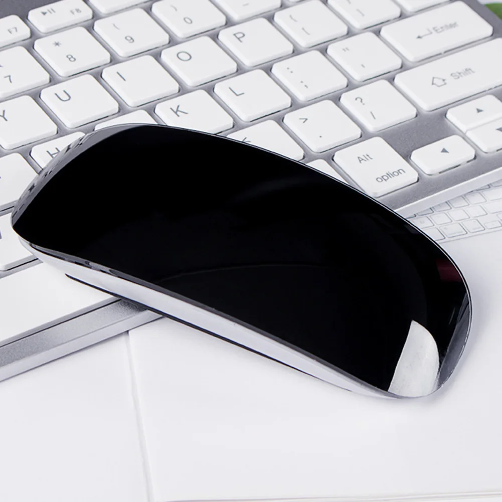 Портативная Bluetooth мышь 2,4G тонкая ультрабесшумная оптическая беспроводная мышь для компьютера NK-Shopping