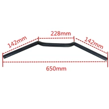 22 мм 7/" мотоцикл натяжитель защитная подушка на руль ручка трубы для Honda CB300F CB400F CB500 CB650F CB750 NC700S CB900F CB1100 CBF