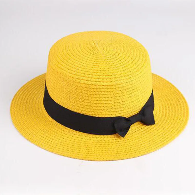 Шляпа женская Соломенная от солнца с бантом летняя|straw hat|straw hats wholesalerssummer for women |