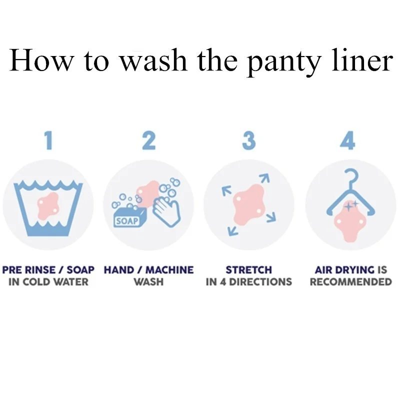 [simfamily] 10 PC Reusable Waterproof Bamboo Charcoal Cloth Panty Liner,Mixed Color, Selling