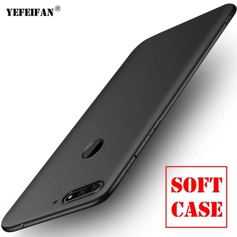 

YEFEIFAN Huawei Honor 7A Pro Case Matte Silicone Soft Cover For Huawei Honor 7A Phone Cases Huawei Honor7A Pro Back Cover Case