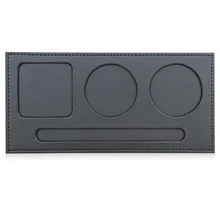 Изолированная подставка для чашки для Конференции, подставка для стола, набор прочных ручек, 3 слота, подставка для чашки чая