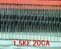 

20PCS 1.5ke20ca bidirectional tvs transient voltage suppressor