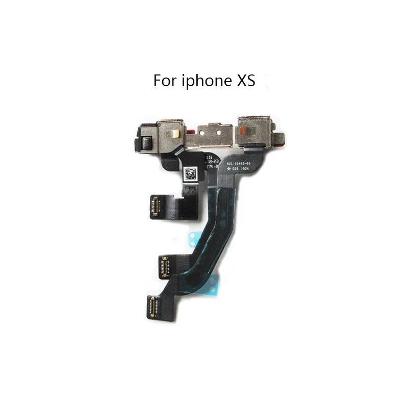 

High Quality Front Camera Ring Holder For iPhone Xs Front Facing Camera Lens Right Proximity Sensor Flex Cable Replacement Parts