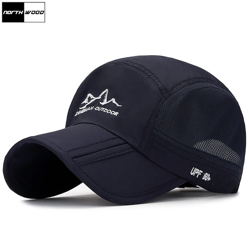 

[NORTHWOOD] Summer Mesh Cap For Men Women Mesh Hat Bone Gorra Hombre Summer Sun Hat Outdoor Sports Dad Hat
