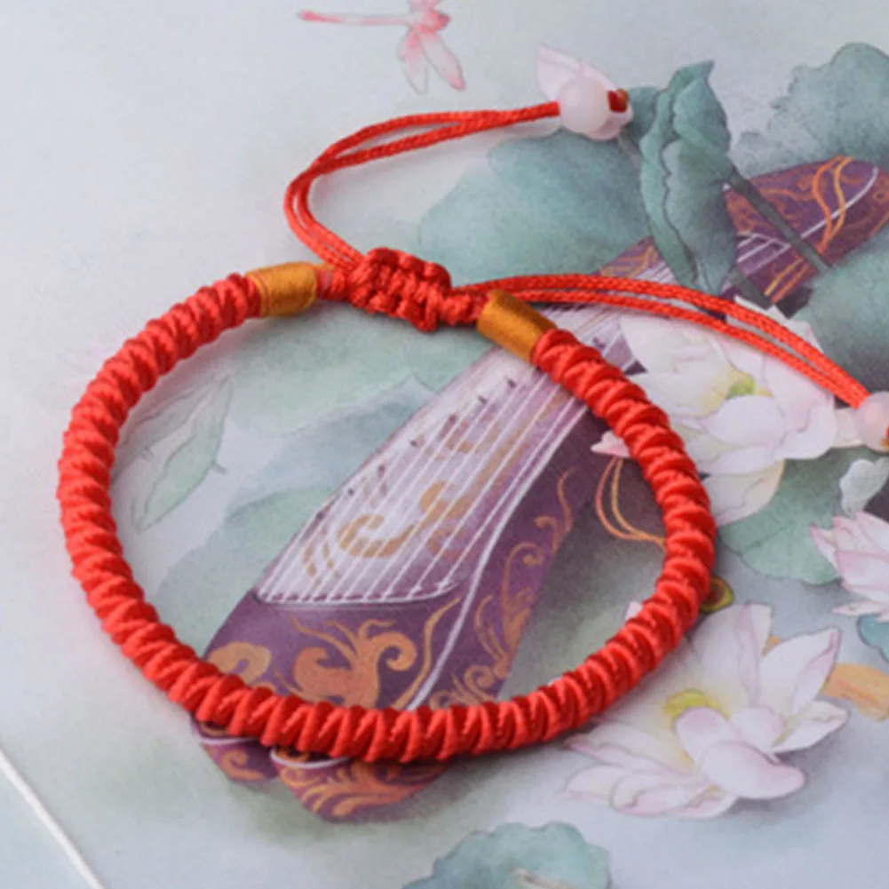1Pc New 8cm Classic Red String Bracelet Lucky Chinese Red Rope String