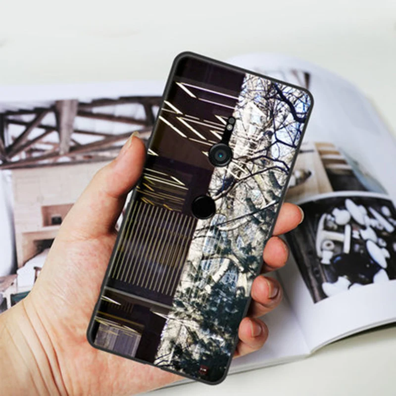 Для sony Xperia XZ3 чехол для sony H9493 чехол в стиле кантри окрашенный Мягкий силиконовый чехол для телефона для Xperia XZ 3 защитный чехол