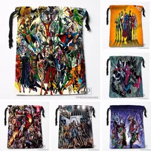 Пользовательские Мстители Сумки на шнурке для хранения путешествий Мини сумка для плавания, походов, игрушек размер 18x22 см#0412-11-111