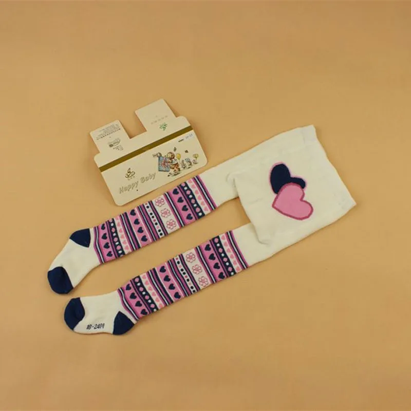 

baby Spring/Autumn Tights Cotton Baby Girl Pantyhose Kid Infant Knitted Collant Tights Soft Infant Clothing