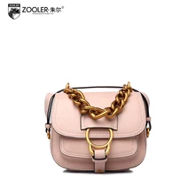 HOT&new!ZOOLER mini bag 2017 woman messenger bags genuine leather bag cross body famous brand lady elegant small chain bag#6199