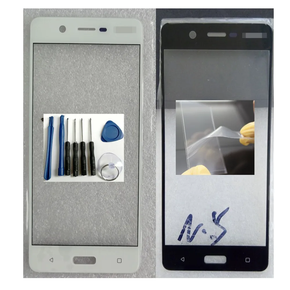 Shyueda 100% новые инструменты OCA для Nokia 5 TA 1024 1027 1044 1053 2 дюйма замена внешнего