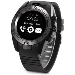 SW007 одной SIM-Bluetooth Smartwatch 1,54 дюймов MTK6261D 0.3MP Камера шагомер Сидячий напоминание шагомер для Android