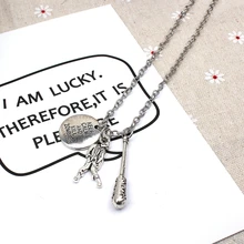 XKXLHJ 2019 New THE WALKING DEAD Zombies and Sticks, Pendant Fashion Jewelry Necklace the zombies the zombies odessey