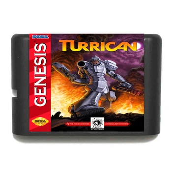 

Turrican 16 bit MD Game Card For Sega Mega Drive For Genesis