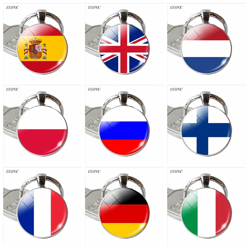 Брелок для ключей в Европе Великобритании Франции Италии Испании Польше