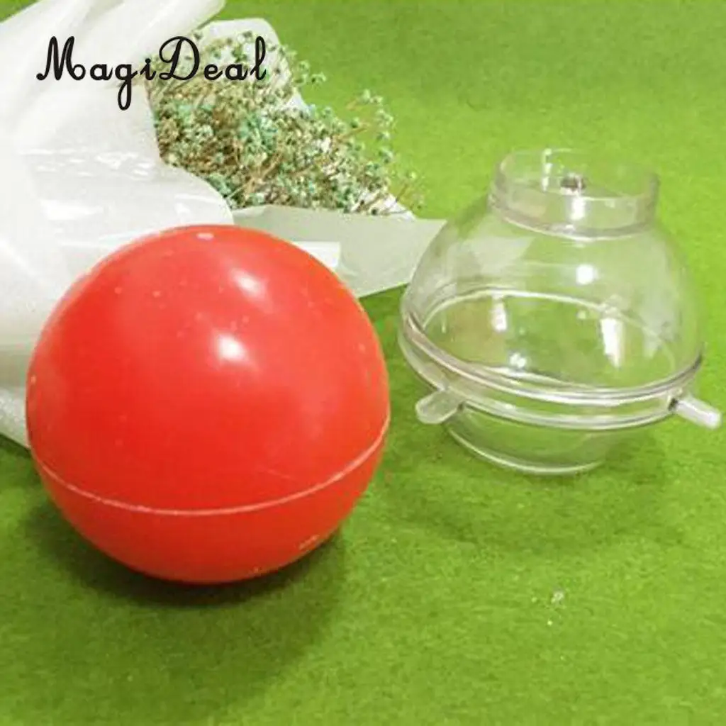 MagiDeal 2pcs Durable Plastic Round Soap Candle Making Mold Holders Mould for Handmade Soap Candle Making Accessories