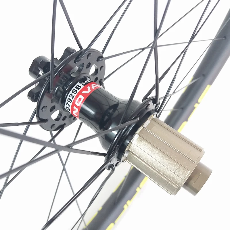 650B MTB enduro DH скоростной спуск 40 мм Асимметричный заднее колесо из углеродного