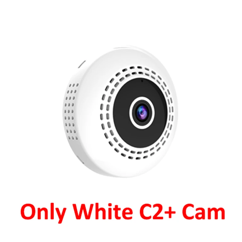 Мини-камера Wifi IP Обнаружение движения MicroSD HD микро камера видео ночного видения P2PWireless CMOS сенсор Видеокамера для домашней безопасности - Цвет: Only White Cam