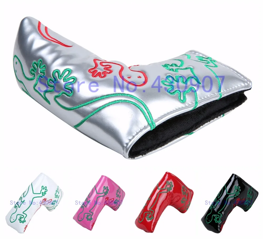 

High Quality 1PCS Golf Blade Putter Head Covers For Golf CAMERON Putter Golf Gecko Putter Cover Magnet
