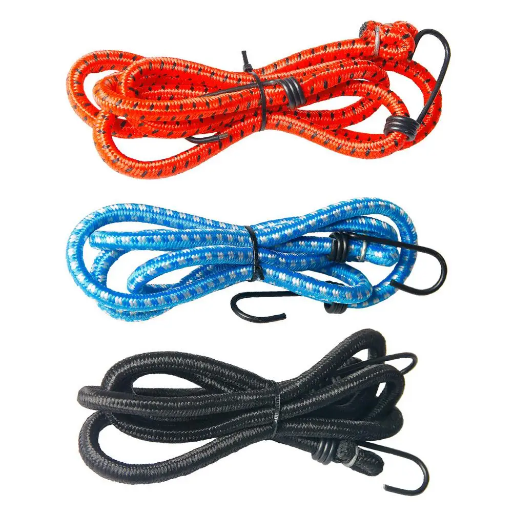 

Rubber Elastic Bicycle Bundling Motorcycle Bungee Strap Stretch Tie Car Luggage Bundage Cords Tension Rope Hooks