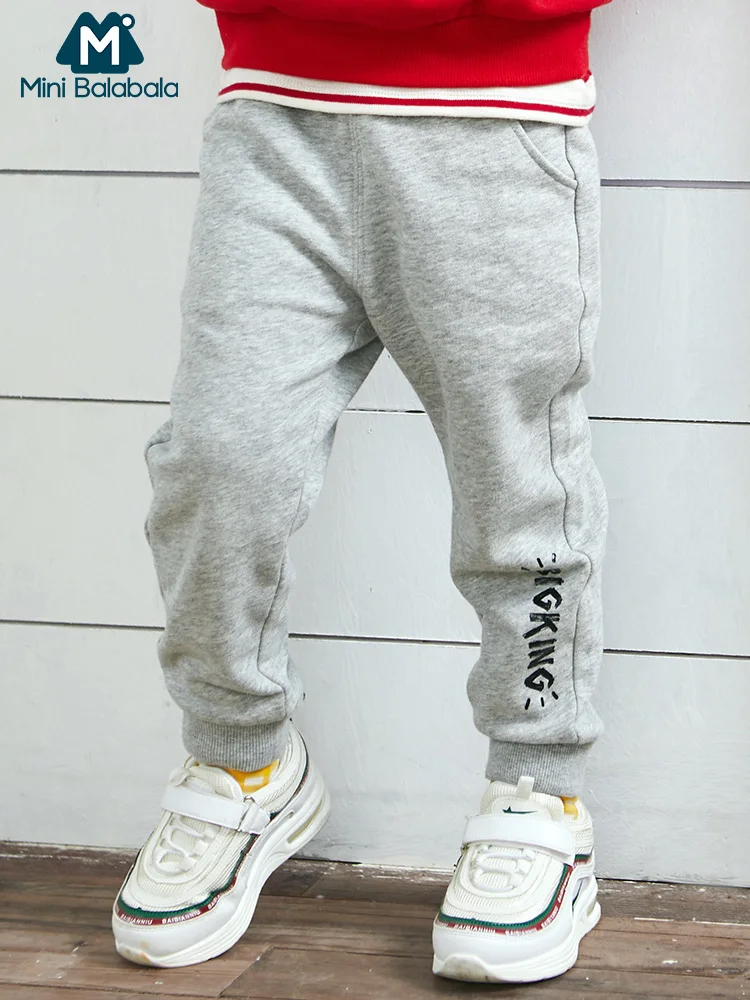 

Mini balabalaChildren clothing pants boys 2019 spring autumn models boys baby casual pants fashion
