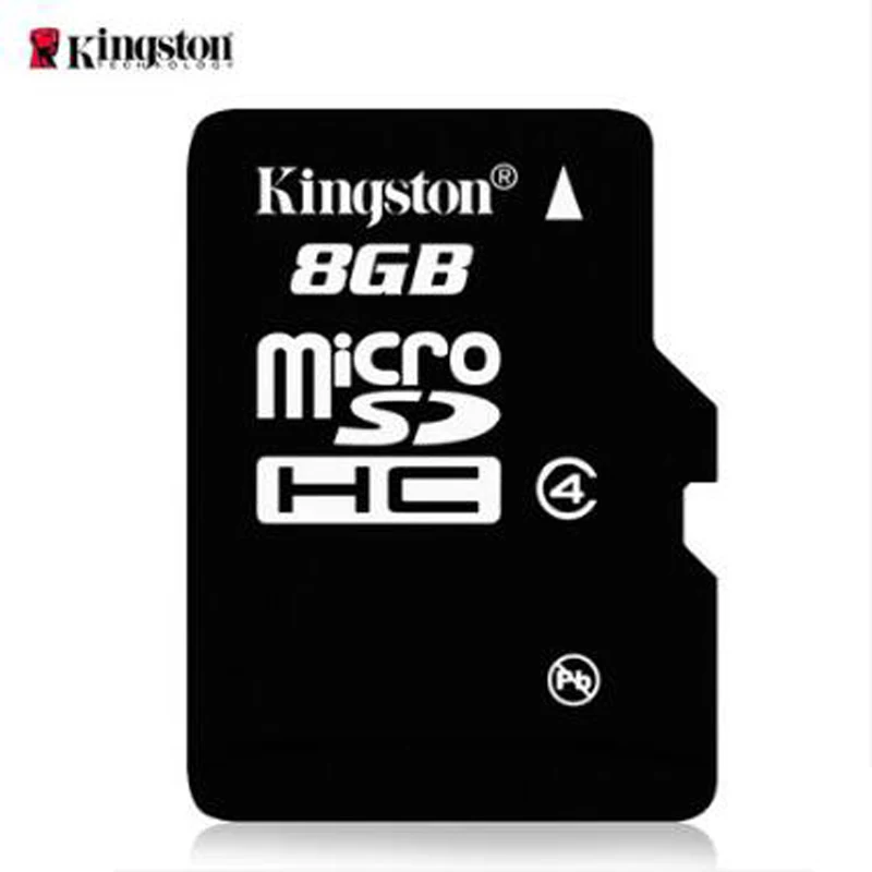 Карта памяти MicroSD kingston, 16 ГБ, 32 ГБ, класс 10, C10, 8 ГБ, карта Micro SD, MicroSD, UHS-I, TF карта, MicroSDXC, 64 ГБ, 128 ГБ - Емкость: 8 Гб