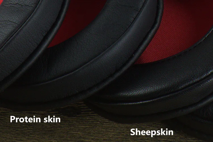 Sheepskin Protein Skin Foam Ear Pads Cushions for Sennheiser HD630 Headphones Earpads High Quality 11.21 (2)