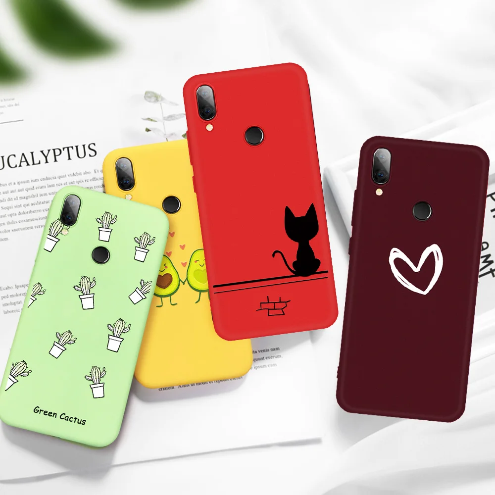 Pattern TPU Case For Xiaomi Redmi note 8 pro 7 6 Pro Mi 9T Pro Mi 9 SE 8 Lite Mi9 Mi8 Silicone Cover Colorful Pattern Phone Case