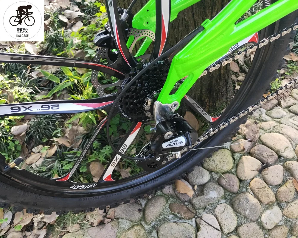 Excellent 26er mountain bicycle air fork  Full suspension bike bicycle  11speed Hydraulic brakes bicicleta mountain bike 2