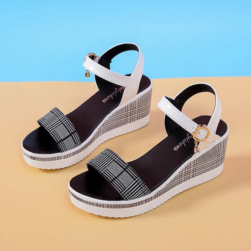 

Wedges Shoes For Women High Heels Sandals Summer Shoes 2019 Flip Flop Chaussures Femme Platform Sandals zapatos de mujer