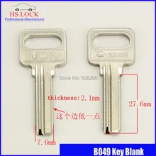 Справа для ванной двери& дом ключ пустой ключ корпус ключа для вертикальный ключ машина для резки заготовки ключей B049