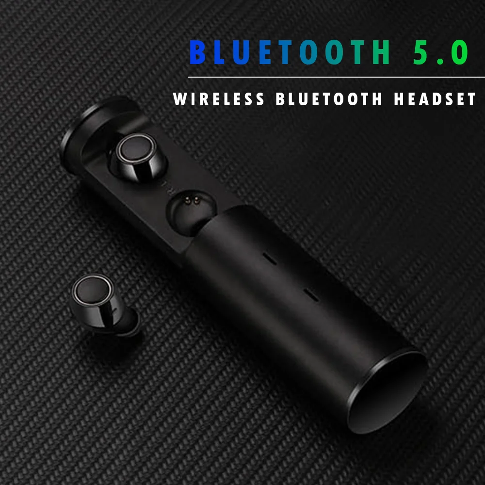 

TWS Bluetooth 5.0 Headphone Wireless Earphone Handsfree Mini Sport Headsets Earbud For Smartphone with Charging Box for xiaomi