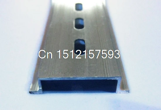 5 шт. Универсальный Тип 35 мм 0,5 метра Алюминий прорези на din-рейку для C45 DZ47 клеммные колодки контактор etc