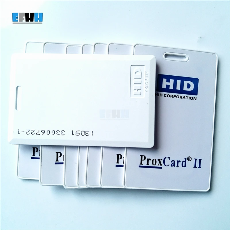 5 шт./лот 125 кГц H ID PROX II раскладушка перезаписываемая карта RFID Близость H-ID толстая карта