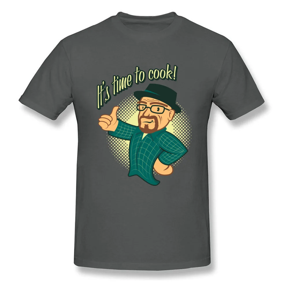 Tops T Shirt Cooking with Walt ostern Day Short Sleeve Cotton Fabric Round Collar Men T-shirts Summer Clothing Shirt New Coming Cooking with Walt carbon