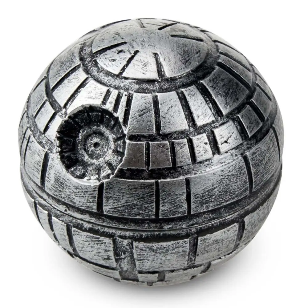 

3 Layers Star Wars Death Star Grinder Zinc alloy Herb Spice Crusher Smoke Grinder 50mm