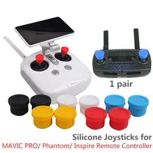 Remote Controller Joysticks Silicone Rocker Cover Pitman for DJI MAVIC PRO/ Phantom 3 4/ Inspire/ YUNEEC Q500 H480/ FLYSKY