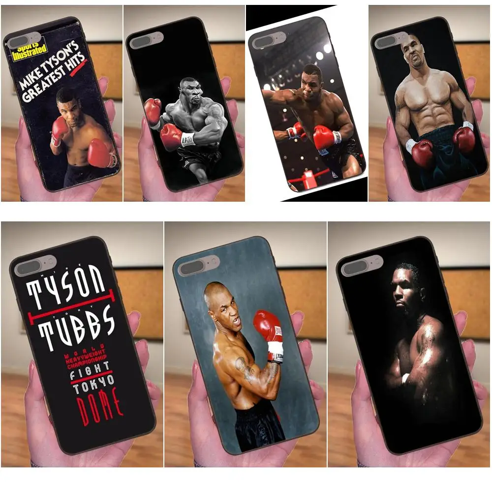 

Colourful Design Cell Phone Case Mike Tyson Pro Boxing Star For Xiaomi Redmi Note 2 3 4 4A 4X 5 5A 6 6A 7 Go Plus Pro S2 Y2